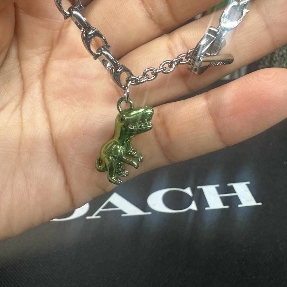 Coach Pavé Rexy Signature Chain Bracelet. New no tag - Picture 6 of 7